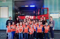 Учні НРЦ  «Левеня» відвідали Самостійну державну пожежну частину №4 Франківського району м. Львова