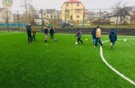 На Самбірщині облаштували футбольне поле зі штучним покриттям