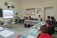 Відкритий урок географії в школі Марії Покрови (фото)