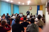 Зустріч із правоохоронцями у Львівському вищому професійному училищі дизайну та будівництва