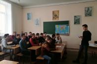 У Львівському кооперативному коледжі економіки і права відбувся «Урок мужності»