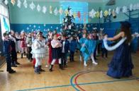 Новорічне свято у Гранки -Кутівській школі