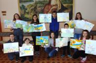 Участь у Всеукраїнському конкурсі дитячого малюнку серед школярів з порушеннями слуху "Моя країна―Україна"