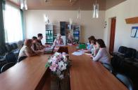 Круглий стіл учасників проекту «Центру вітражного мистецтва» на базі ДНЗ «Львівське ВПХУ»