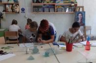 Допрофесійна підготовка учнів 8-9 класів у Центрі вітражного мистецтва